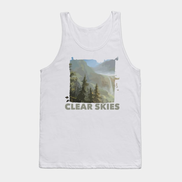 Clear Skies Tank Top by TeePixelate